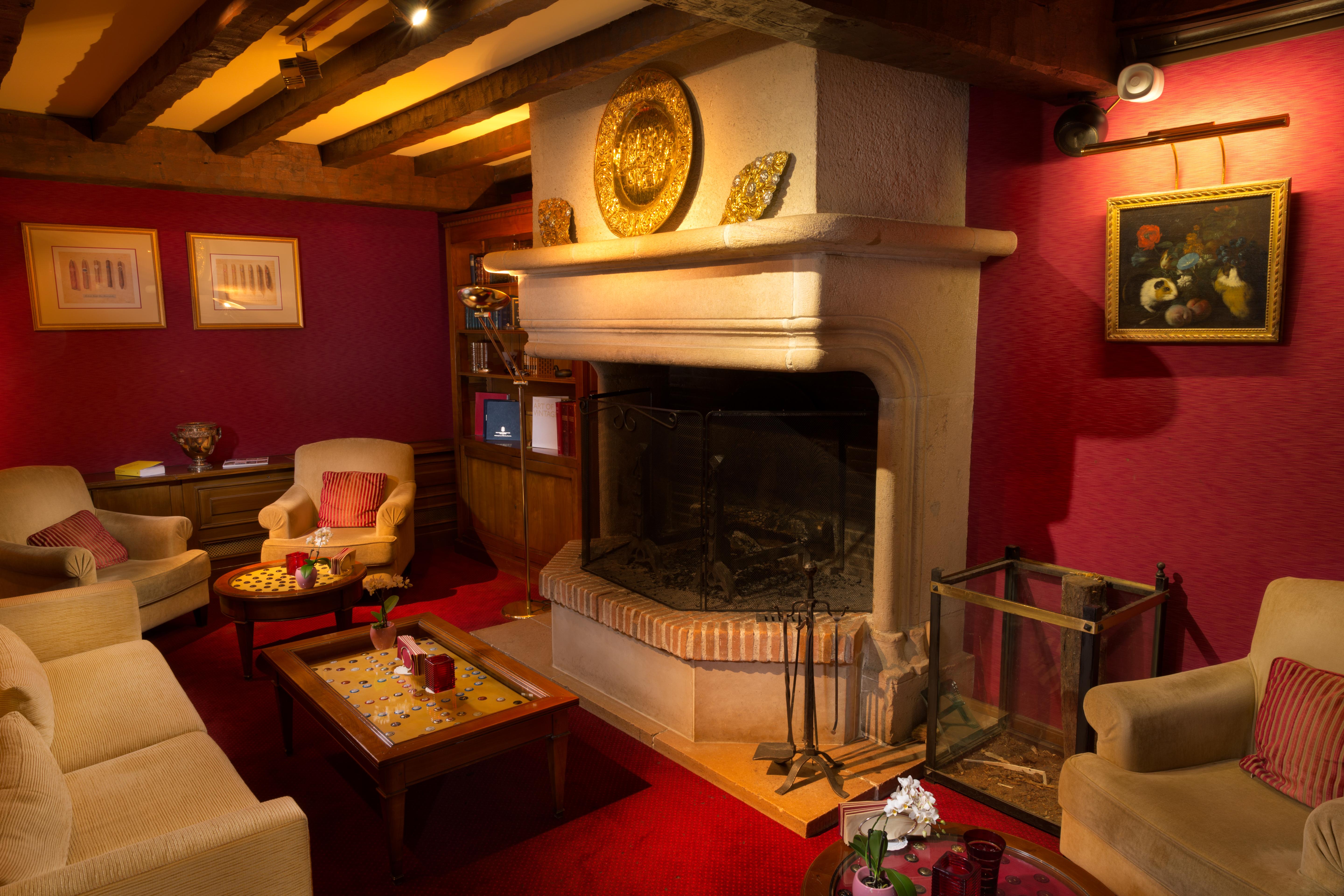 Hostellerie Briqueterie & Spa Champagne Вине Экстерьер фото A room in the hotel