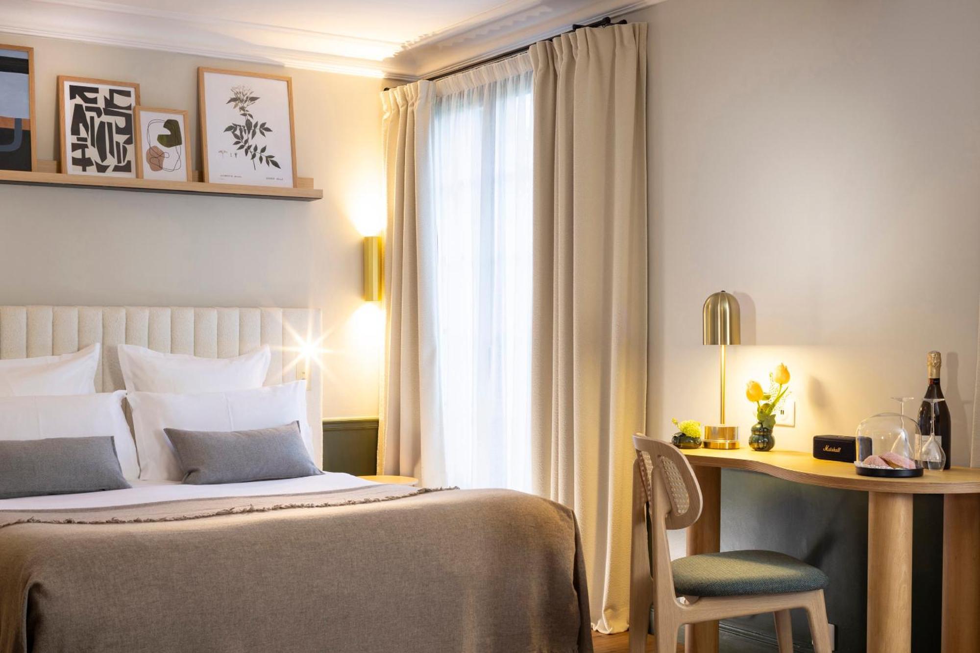 Hostellerie Briqueterie & Spa Champagne Вине Экстерьер фото A room at the hotel