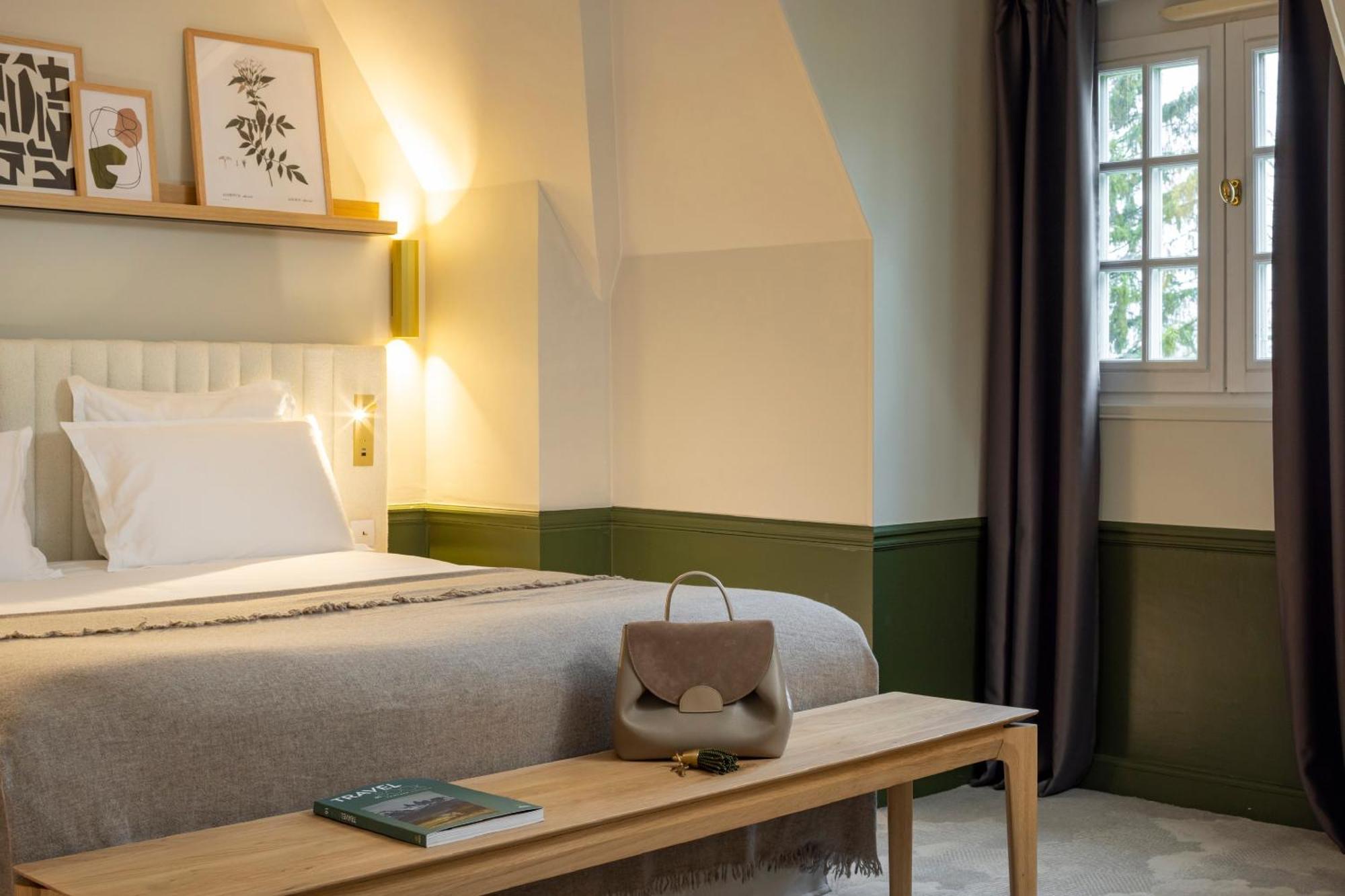 Hostellerie Briqueterie & Spa Champagne Вине Экстерьер фото A room at the hotel