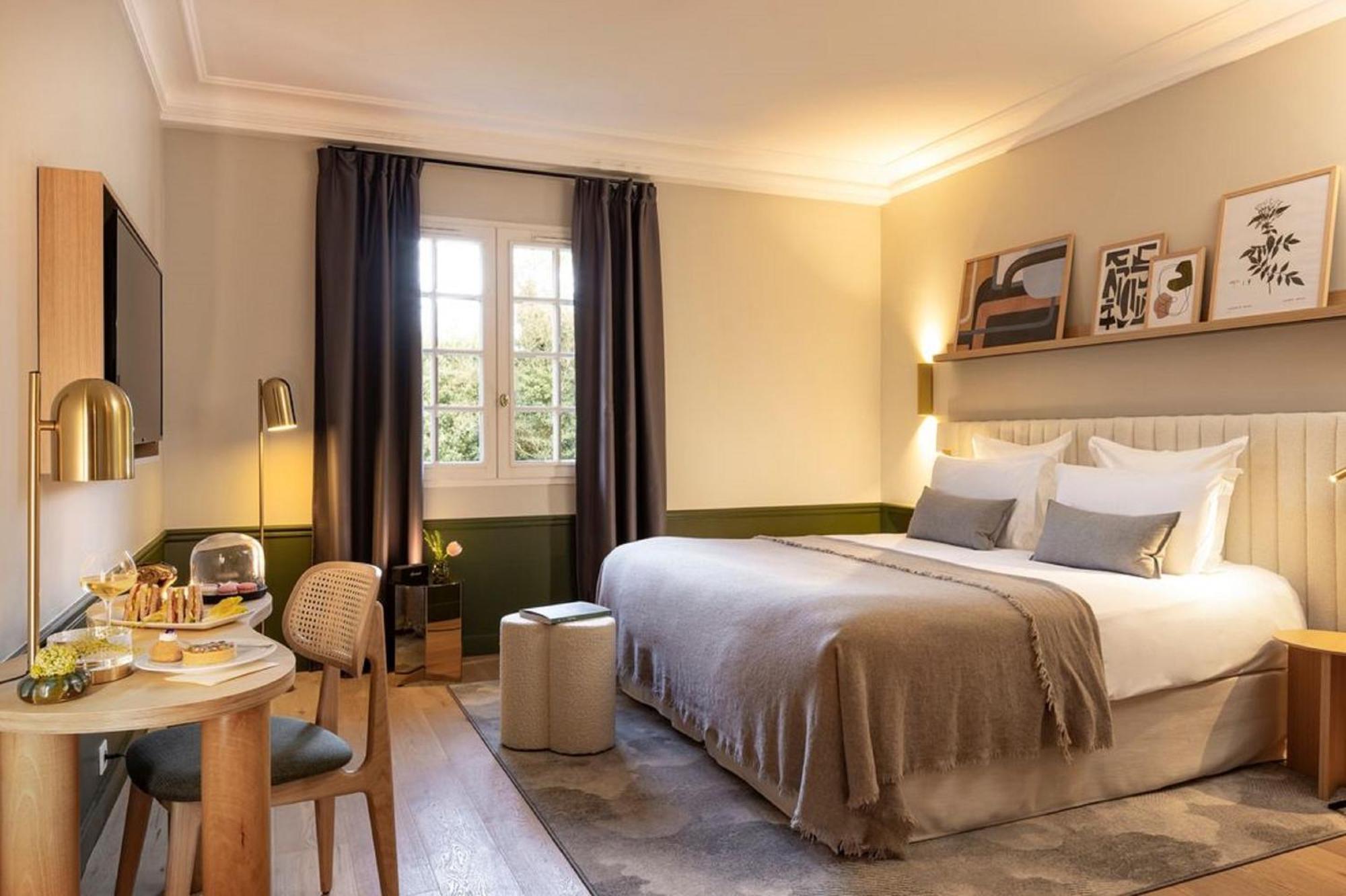 Hostellerie Briqueterie & Spa Champagne Вине Экстерьер фото Deluxe room