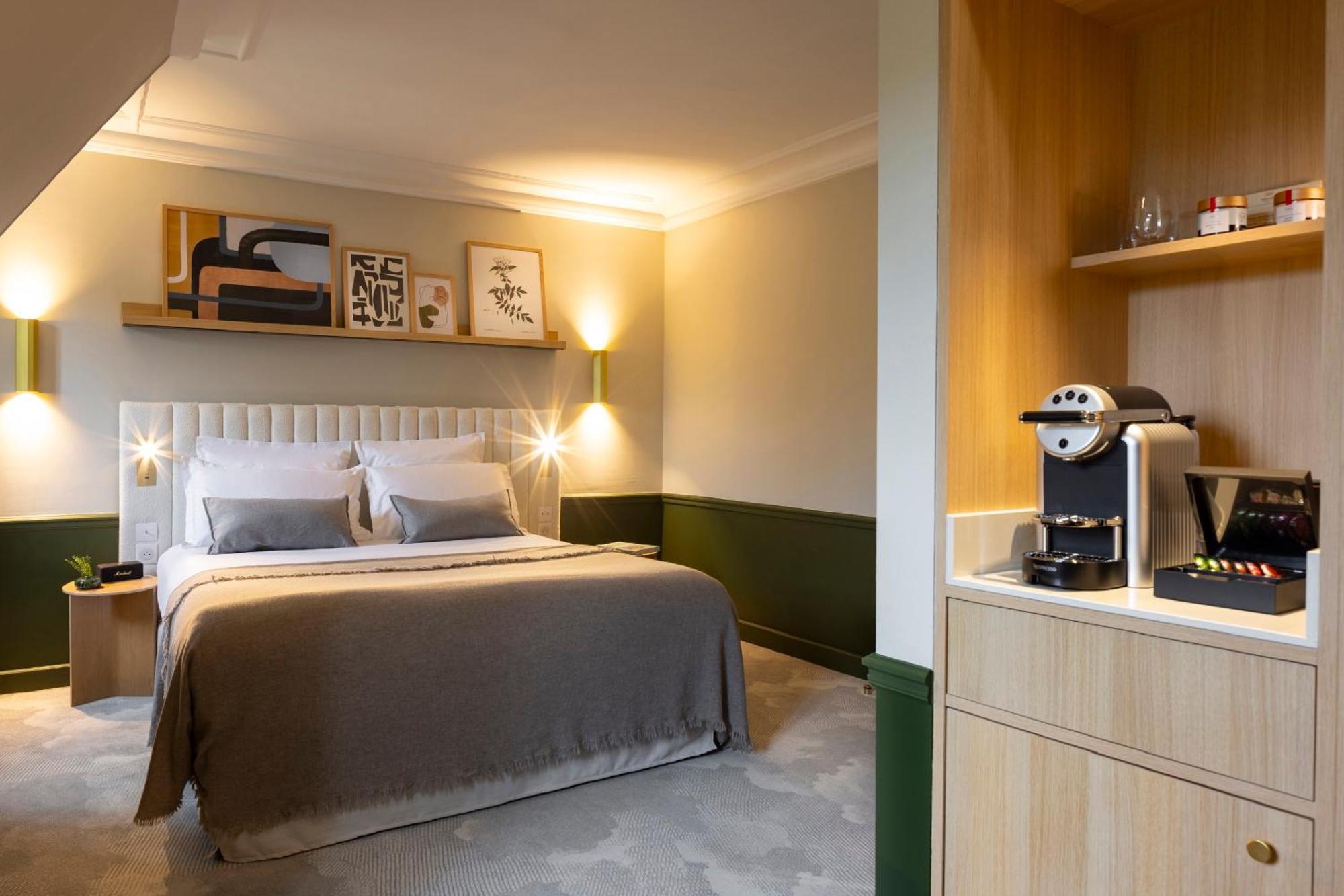 Hostellerie Briqueterie & Spa Champagne Вине Экстерьер фото A room at the hotel