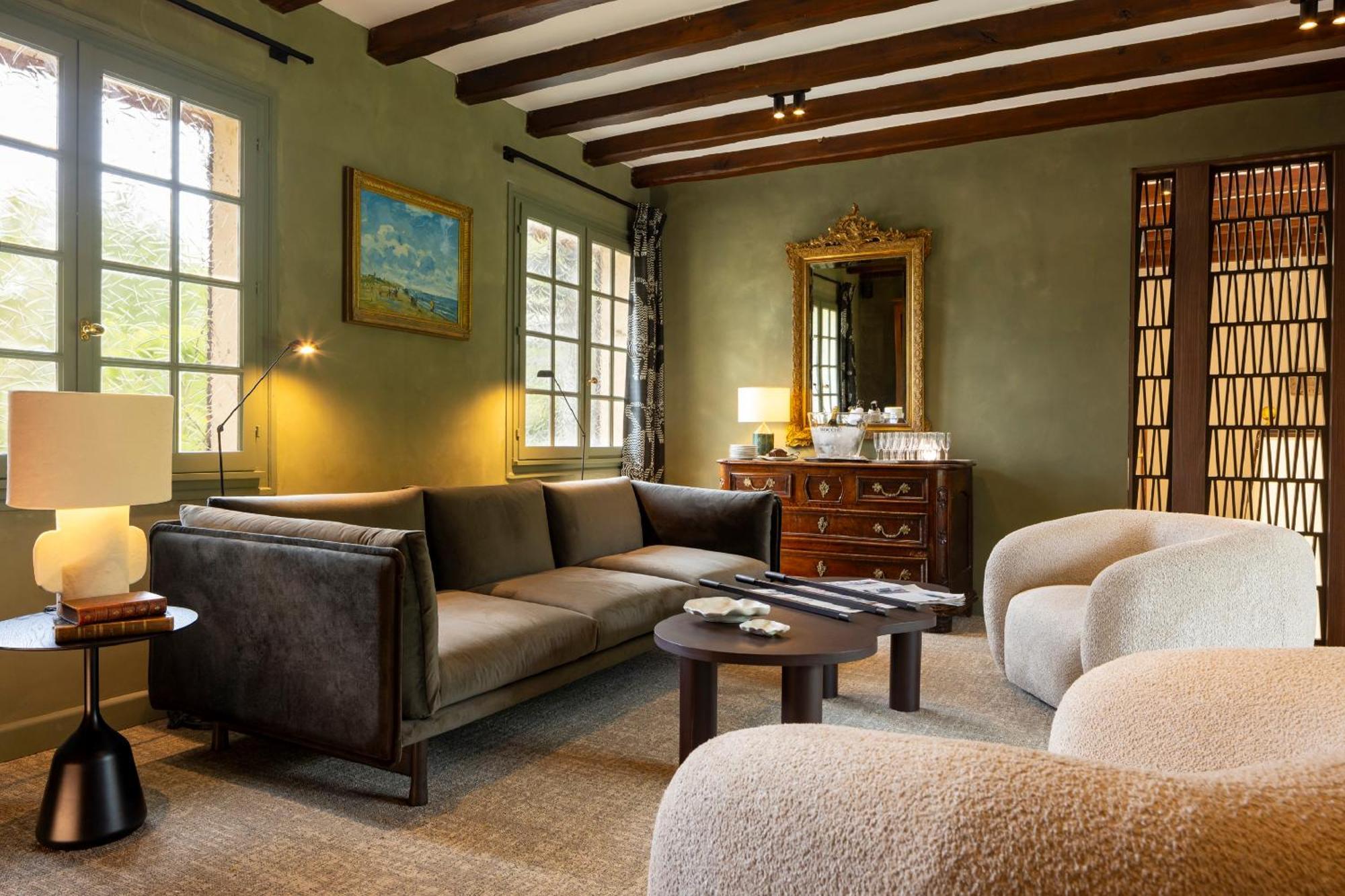 Hostellerie Briqueterie & Spa Champagne Вине Экстерьер фото A living room